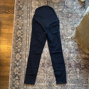 Madewell Black Maternity Skinny Jeans, size 26